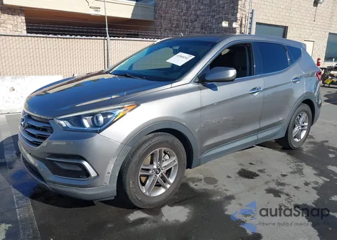 2017 Hyundai Santa Fe Sport 2.4L from USA, damaged, VIN 5XYZT3LB0HG419887